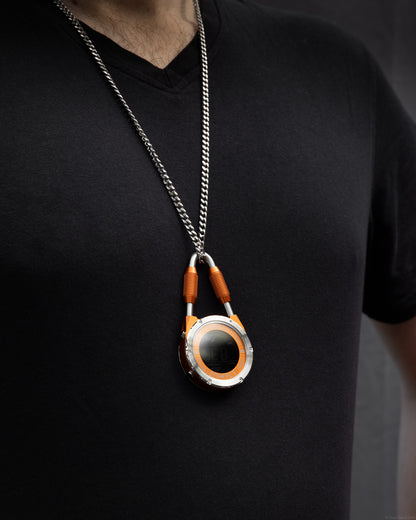 Tiuku Watch Support edition v2 - Orange with chain